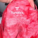 Fanatics Fanatic Red Tie-Dye Long Sleeve Crop Carolina Hurricanes Hockey Shirt Womens 2XL Photo 1