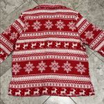 Old Navy  Unisex Fair Isle Pajama Shirt Flannel Long Sleeve NEW Small Photo 8