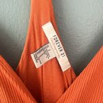 Forever 21 Orange Bodycon Midi-dress with razorback - adjustable Photo 4