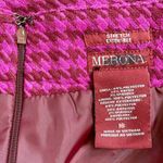 Merona Women's Pink Red Houndstooth Pencil Skirt - 16 Photo 6