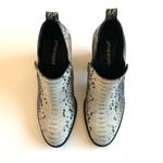 Jeffrey Campbell SHARK Snake-Embossed Ankle Bootie Photo 1