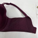 Victoria's Secret Victoria’s Secret Size 36D Bra Lined Demi T-Shirt Coverage Underwire Burgundy Photo 9