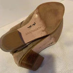 Sole Society  Women’s Size 6.5 Light Brown Suede Ankle Boots Booties Pointed Toe Photo 7