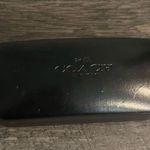 Coach  Black Hard LARGE SUN GLASSES CASE Sunglasses Clamshell Photo 0