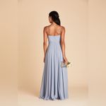 Birdy Grey  Kaia Dress Chiffon Dusty Blue Maxi Dress Pockets Women’s Size Medium Photo 2