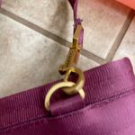 SUPER RARE Harveys Lola satchel Seatbelt Bag Purple Ruffle Purse CROSSBODY Photo 15