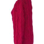 80’s Vintage Hot Pink Pom Pom Long Sleeve Sweater Photo 3