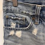 Lucky Brand  The Cutoff Embroidered Light Denim Shorts size 8/29 Photo 4
