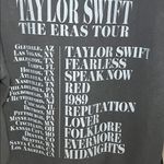 Taylor Swift  Eras Tour Official Merch Black Hoodie Unisex Size Large Photo 5