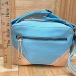 Free People We The Free Blue Canvas Convertible Crossbody Bag Photo 6