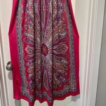 Boho India Boutique Tie Dye Print Maxi Dress One Size Pink Size undefined Photo 5