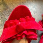 Chase and Chloe  Women’s Red Gigi-32 Pumps Size 8 Photo 11