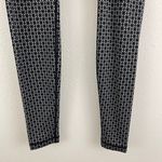 Lululemon Tri Geo Silver Spoon Black Grey Wunder Under Pant Full-On Luon Legging Photo 5