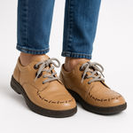 TMA Time Original Stumble Stuff Tan Leather Casual Shoes EUR 40 Size 9.5 Photo 0