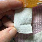 Stan Herman Pink Seersucker Housecoat Size 2X Floral Embroidered Zip Pocket Robe White Photo 5