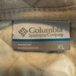 Columbia Women’s XL Cream Quilted Pullover Long Sleeve Sweatshirt Top Photo 2