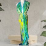 Camilla 100% Silk OS One-Size
Multi-Wear Sarong Maxi Dress
Cover-Up Photo 1