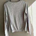 G. H. Bass Sheep Sweater Women's Medium 100% Cotton Classic Cottagecore Gray Size 8 Photo 5