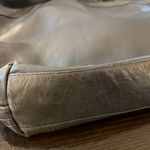 A. Bellucci Gray Italian Leather Purse Photo 7
