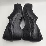 G.H. Bass & Co Melinda Black Floral Embossed Clog Slip On Shoes Women 8M Comfort Size 8 Photo 3