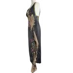 STUNNING MANDALAY Y2K Evening‎ COCKTAIL DRESS Embellished Sequin Ruffle Size 10 Black Photo 7