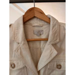 Loft  White Utility Jacket Size Small Photo 3