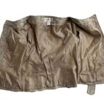 Newport News snakeskin print leather jacket, EUC, no flaws, size 4 Photo 7