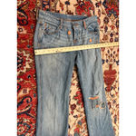 Ralph Lauren Women’s Polo  Embroidered Floral Straight Leg Jeans Y2K READ Photo 2