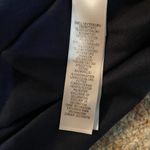 Adrianna Papell Formal Lace Maxi Dress Flowy Chiffon Sleeveless Navy Blue US 2 Photo 11