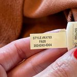 Madewell ‎ Pink Knit Texture And Thread Full Sleeve V Neckline Long Sleeve Top XS Photo 8