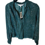 Intermix  Nora printed silk top-‎ size 0 Photo 0