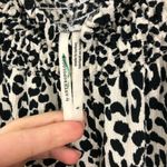 Anthropologie  Leopard Print Off The Shoulder Jumpsuit Small Photo 7