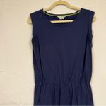 Boden Navy Blue Sleeveless Casual Mini Dress Womens 8 Pockets Cinch Waist Photo 6