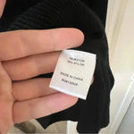 H:ours  One-Shoulder Ribbed Knit Blouse Size S Photo 4