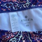 Athleta Rashguard aqualuxe print swim top and bikini bottom festival‎ SPF 50 XS Photo 4