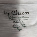 Chico's  Natalia white beaded necklace tee size 0 (small) Photo 6