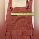 Cider  Terracotta Corduroy overalls size medium Photo 8