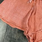 Free People Summertime Blues Coral Knit Shorts Photo 4