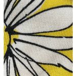 Cable & Gauge Vintage Silk Yellow Floral Cardigan Sweater Large Photo 5