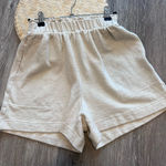 Free People beach cream knit shorts Photo 0