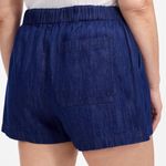 Madewell | NWT Plus Denim Pull-On Shorts in Bright Rinse Wash | Sz 18W Photo 1