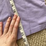 Karen Scott  Polo Shirt Short Sleeve Lavender Purple Button Up Casual Small GUC Photo 4