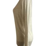 ZARA  Knit Beige Cream Metallic Lightweight Sweater Photo 8