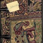 st. john's bay ST. JOHN’S BAY TAPESTRY ELEPHANT HANDBAG RECTANGULAR SHAPE INTRICATE EMBROIDERY Photo 7