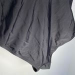 Kona Sol  Black One Piece Scalloped Swimsuit Full Coverage Summer Vacation Photo 9