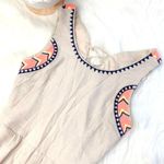 Tan Aztec Maxi Dress Photo 0