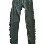 Victoria's Secret VICTORIA’S SECRET-PINK-COOL AND COMFY GREEN LEGGINGS-SIZE SMALL Gorgeous green leggings with open sides Excellent condition  Measurements: Bust: armpit to armpit 12-14 inches  Inseam: 27 inches  Photo 2