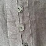 Joie  Linen Button-Front Romper - Size M - NWOT Photo 3