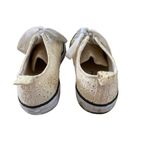 Twisted Low Top Sneakers Shoes Floral Cutout School Casual Sporty White Size 7 Photo 7