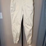 Spanx  Stretch Twill‎ Jogger Cream Ivory Size Medium Photo 3